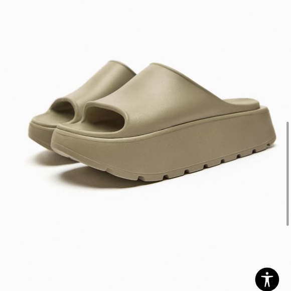 Zara Rubberized sports sandals - Picture 4 of 5